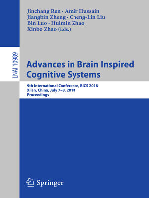 cover image of Advances in Brain Inspired Cognitive Systems